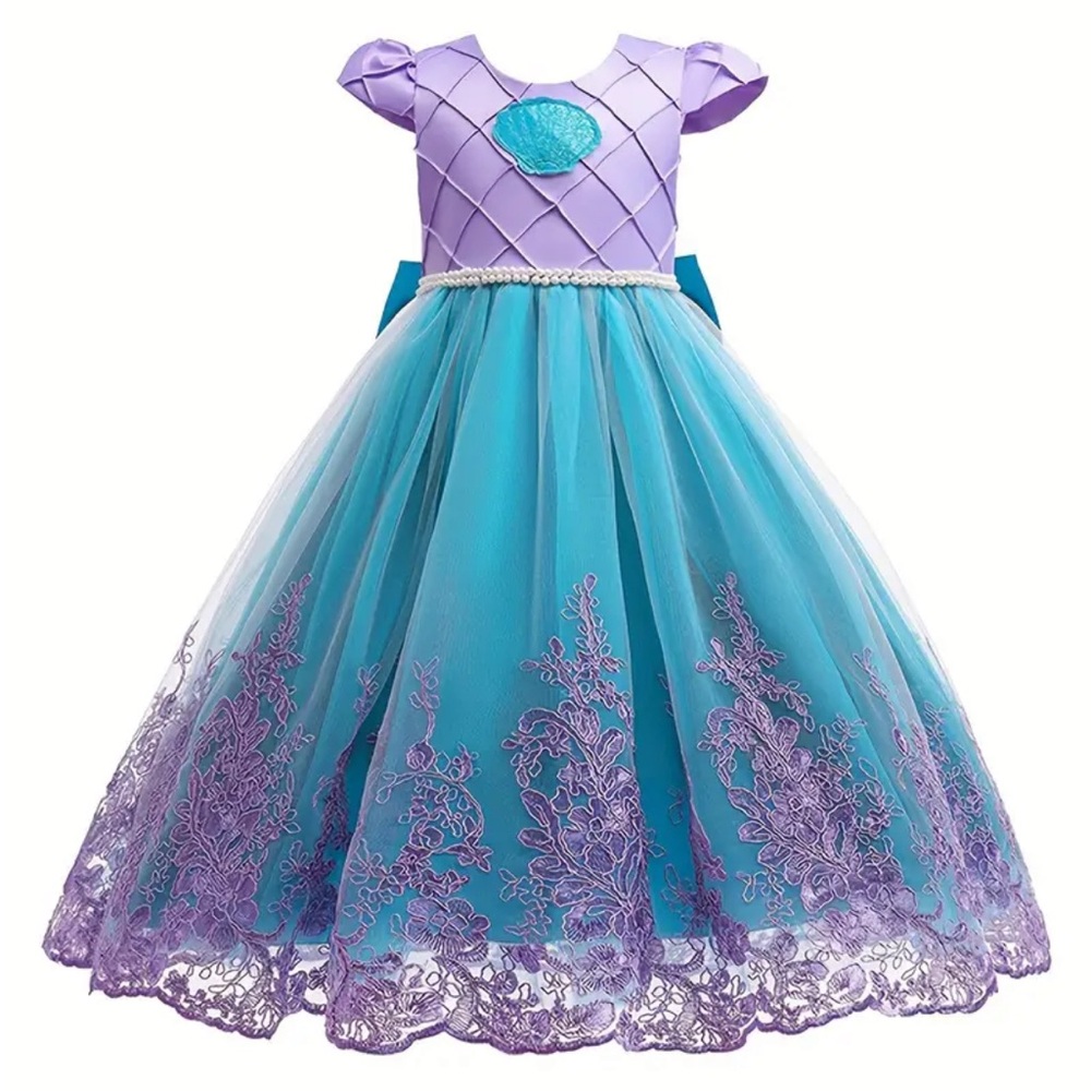 Girls Mermaid Dress sz 9-10 yo